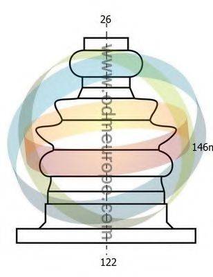 ODM-MULTIPARTS 21990259 Комплект пильника, приводний вал