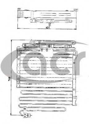 ACR 300133 Конденсатор, кондиціонер