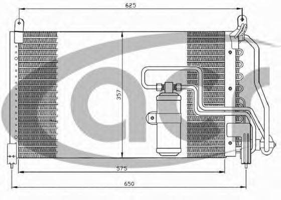ACR 300195 Конденсатор, кондиціонер