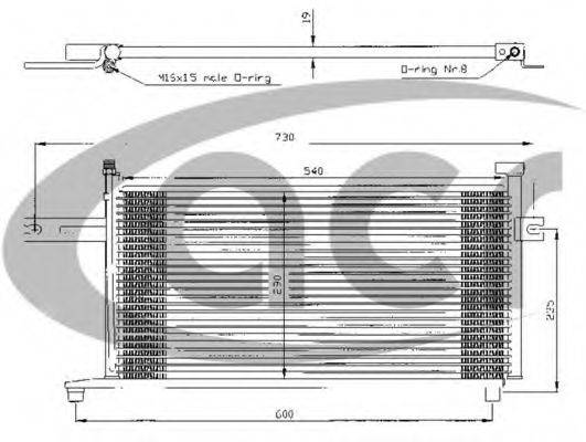 ACR 300397 Конденсатор, кондиціонер