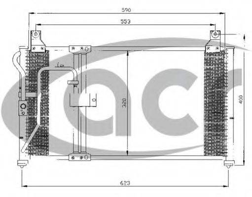 ACR 300426 Конденсатор, кондиціонер