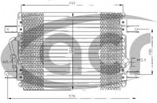 ACR 300430 Конденсатор, кондиціонер