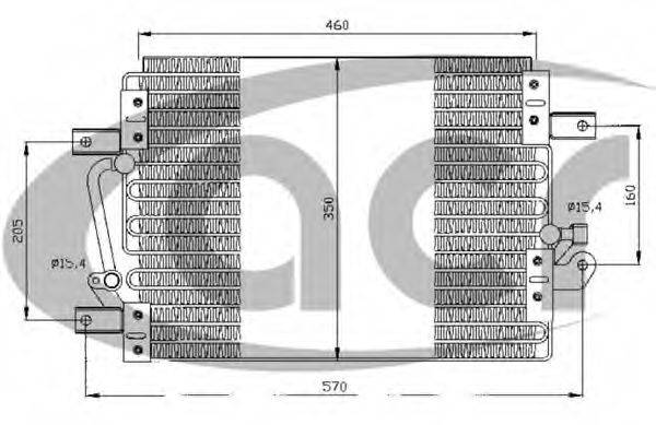 ACR 300548 Конденсатор, кондиціонер
