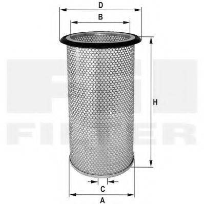 FIL FILTER HP473 Повітряний фільтр