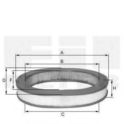 FIL FILTER HPU4300 Повітряний фільтр