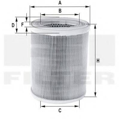 FIL FILTER HPU4323 Повітряний фільтр