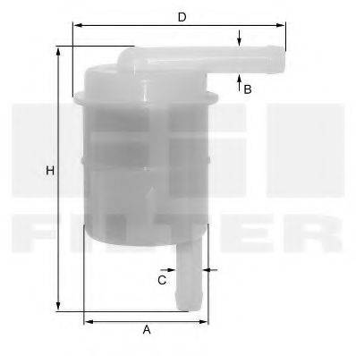 FIL FILTER ZP8068FP Паливний фільтр