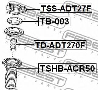 FEBEST TSSADT27F Підвіска, амортизатор