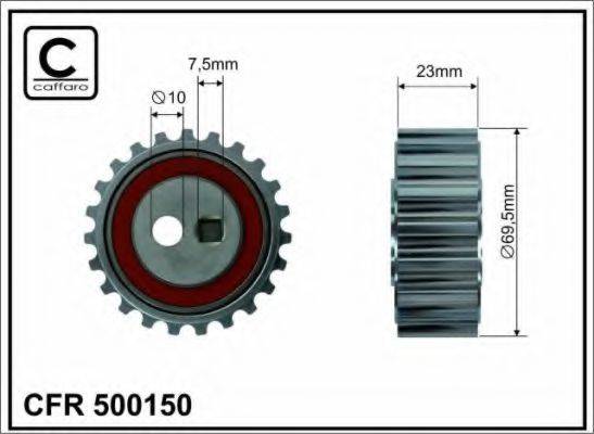 CAFFARO 500150 Натяжний ролик, ремінь ГРМ