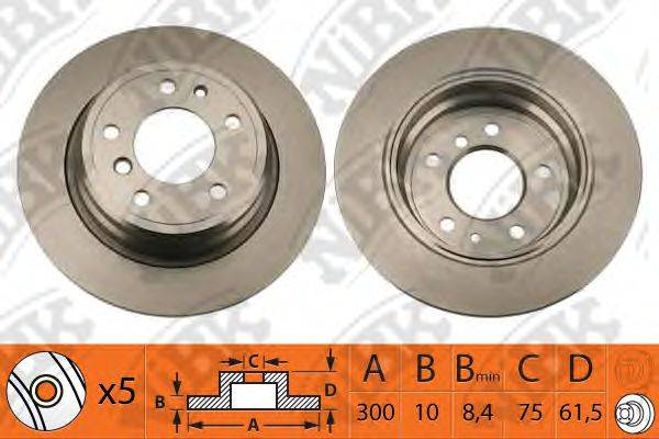 NIBK RN1034 гальмівний диск