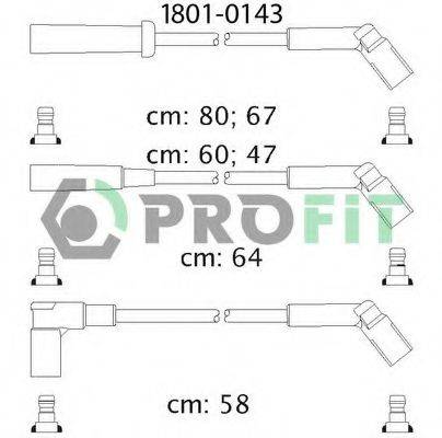 PROFIT 18010143 Комплект дротів запалювання