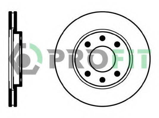PROFIT 50100214 гальмівний диск