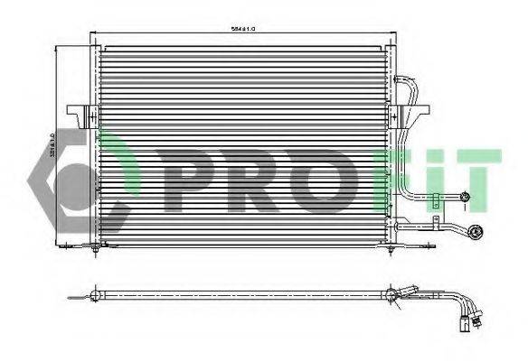 PROFIT PR2532C1 Конденсатор, кондиціонер
