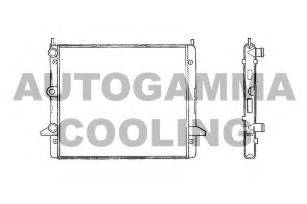AUTOGAMMA 100359 Радіатор, охолодження двигуна