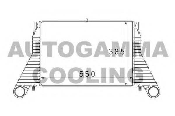 AUTOGAMMA 101474 Інтеркулер