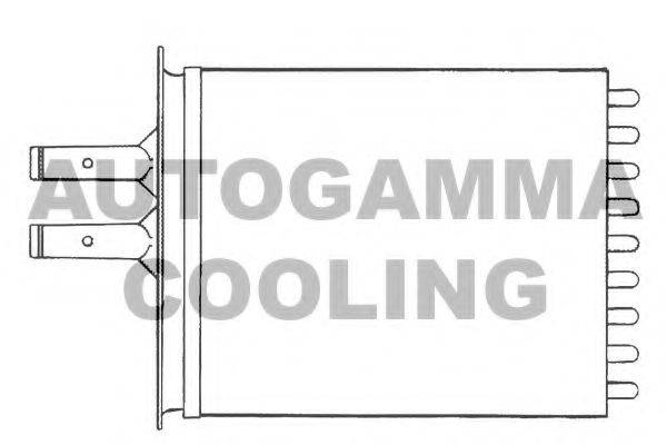 AUTOGAMMA 101610 Теплообмінник, опалення салону