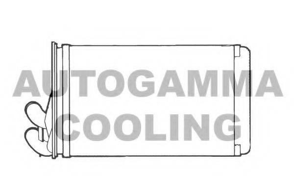 AUTOGAMMA 101674 Теплообмінник, опалення салону