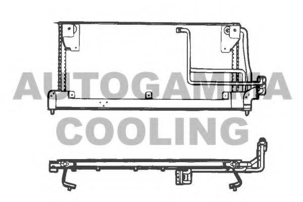 AUTOGAMMA 101709 Конденсатор, кондиціонер