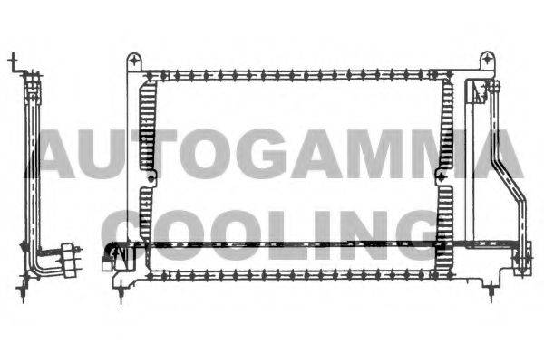 AUTOGAMMA 101716 Конденсатор, кондиціонер