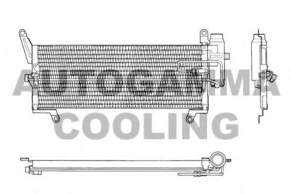 AUTOGAMMA 101738 Конденсатор, кондиціонер