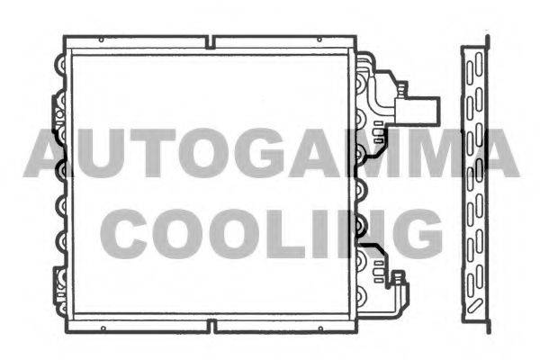 AUTOGAMMA 101790 Конденсатор, кондиціонер