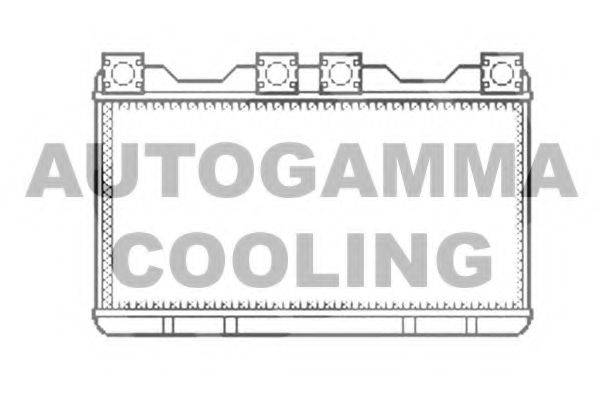 AUTOGAMMA 102546 Теплообмінник, опалення салону