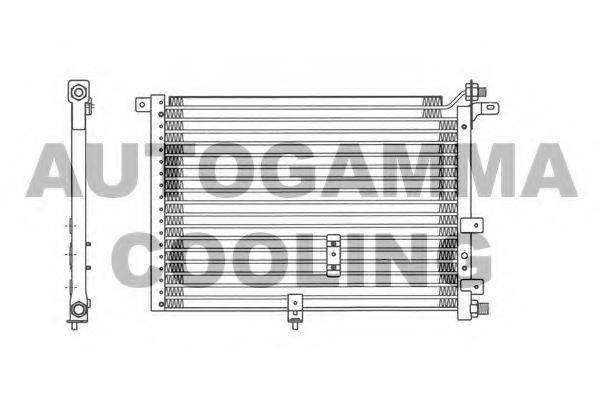 AUTOGAMMA 102777 Конденсатор, кондиціонер