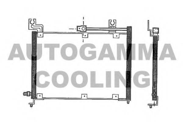 AUTOGAMMA 102792 Конденсатор, кондиціонер