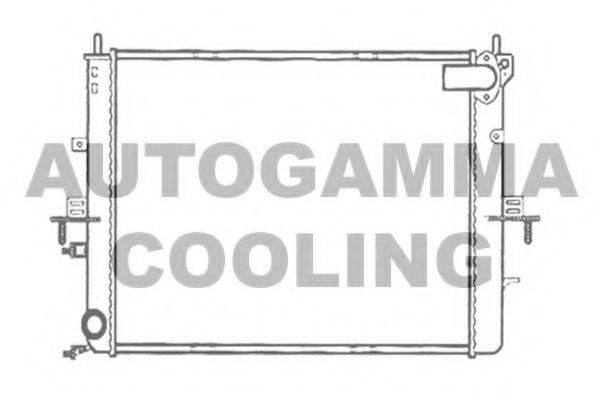 AUTOGAMMA 102937 Радіатор, охолодження двигуна