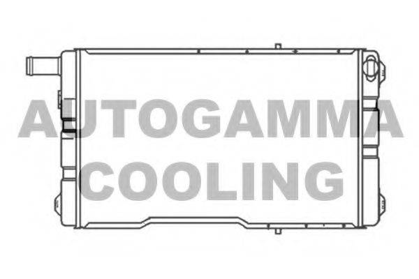 AUTOGAMMA 102968 Радіатор, охолодження двигуна
