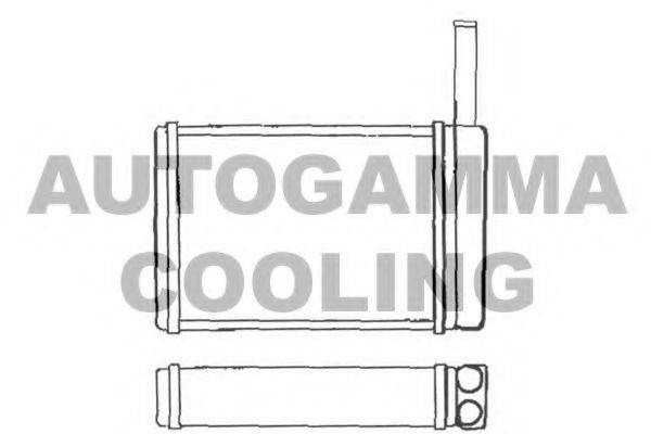 AUTOGAMMA 103044 Теплообмінник, опалення салону