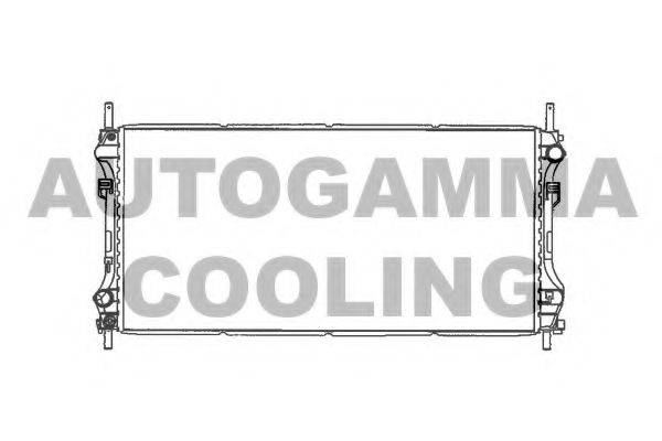 AUTOGAMMA 103097 Радіатор, охолодження двигуна