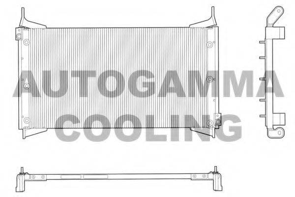 AUTOGAMMA 103193 Конденсатор, кондиціонер
