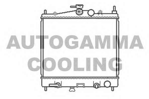 AUTOGAMMA 103383 Радіатор, охолодження двигуна