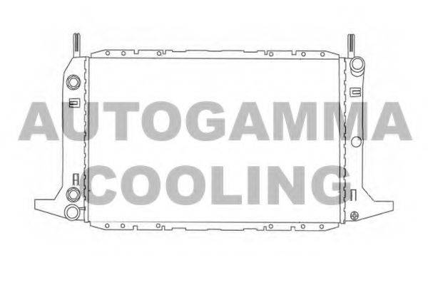AUTOGAMMA 103921 Радіатор, охолодження двигуна