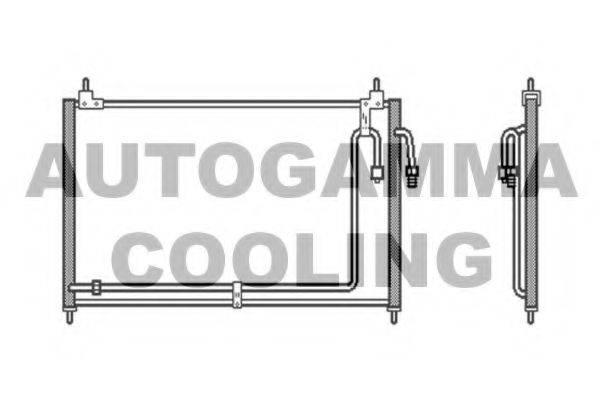 AUTOGAMMA 104003 Конденсатор, кондиціонер