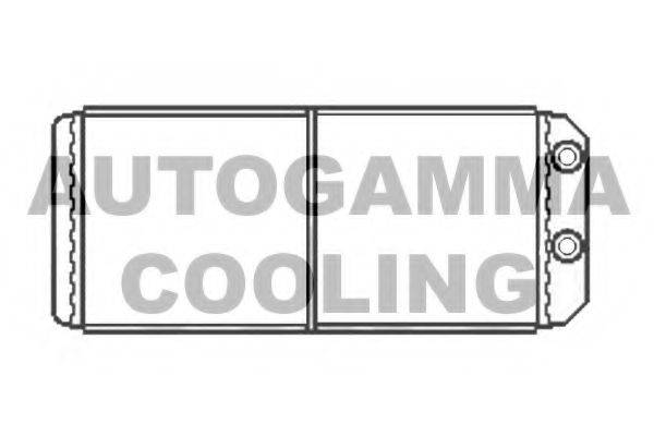 AUTOGAMMA 104024 Теплообмінник, опалення салону