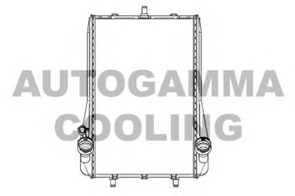 AUTOGAMMA 104035 Радіатор, охолодження двигуна