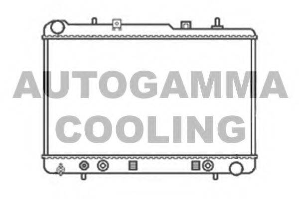 AUTOGAMMA 104131 Радіатор, охолодження двигуна