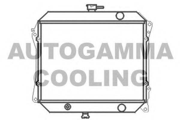 AUTOGAMMA 104142 Радіатор, охолодження двигуна