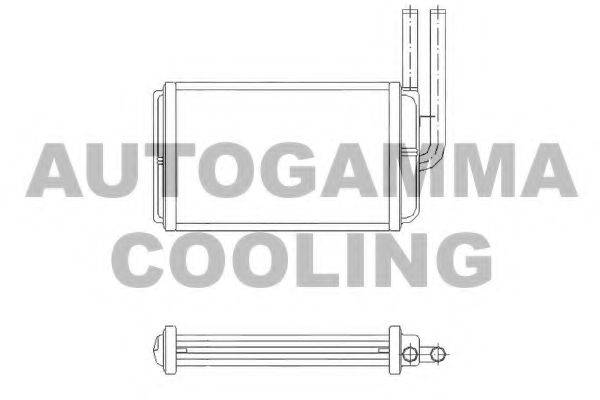 AUTOGAMMA 104215 Теплообмінник, опалення салону