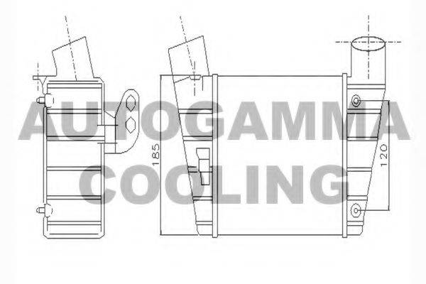 AUTOGAMMA 104431 Інтеркулер