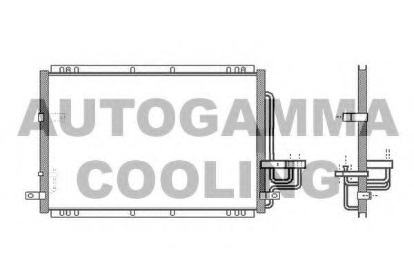 AUTOGAMMA 105081 Конденсатор, кондиціонер