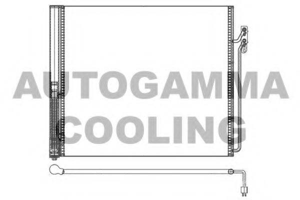 AUTOGAMMA 107136 Конденсатор, кондиціонер