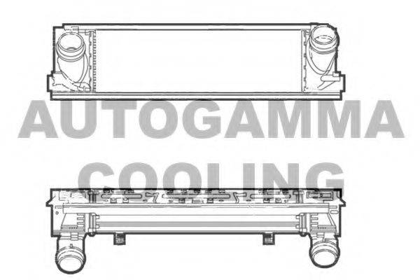 AUTOGAMMA 107299 Інтеркулер