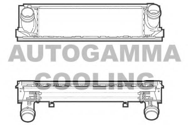 AUTOGAMMA 107301 Інтеркулер