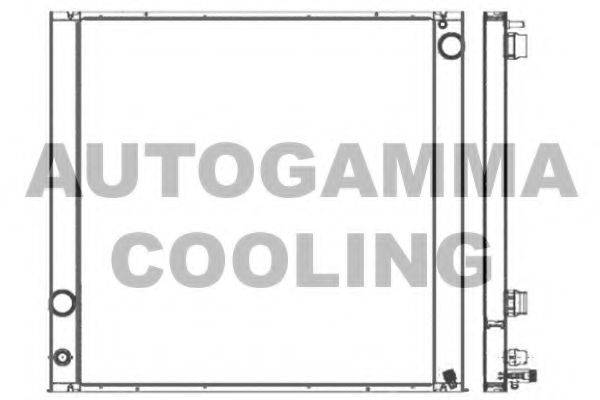 AUTOGAMMA 107369 Радіатор, охолодження двигуна