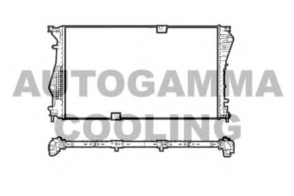 AUTOGAMMA 107449 Радіатор, охолодження двигуна