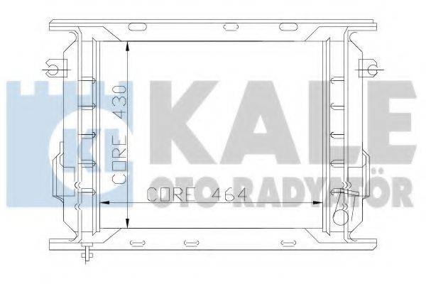 KALE OTO RADYATOR 110895 Радіатор, охолодження двигуна