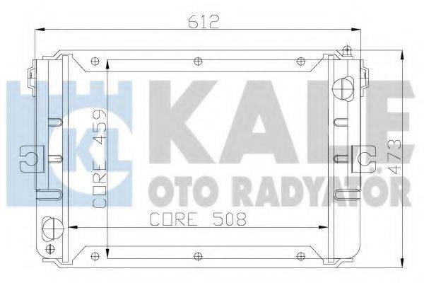 KALE OTO RADYATOR 110900 Радіатор, охолодження двигуна